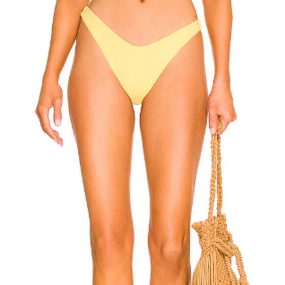 L*Space Ribbed Cabana Bikini Bottom L - Picture 1 of 9